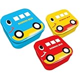 ビートルズ フードコンテナ3個セット スクールバス