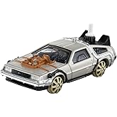 Takara Tomy Tomica Premium Unlimited Back to the Future Time Machine (PART3/Train Wheel Mounted Ver.) Mini Car Toy 6 Years Ol