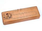 Continuous Cribbage Board - Wolf Maiden