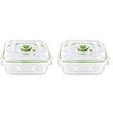 FoodSaver 【公式】 真空パック容器 フレッシュボックス 3カップ 保存容器 真空保存 鮮度長持ち 食品保存 作り置き 密閉保存 家庭用 フードセーバー