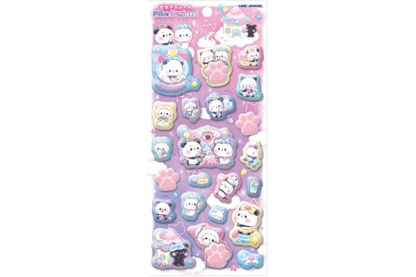 カミオジャパン シール PIKAPUNIシール もちもちぱんだ 229335