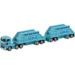 トミカ ロングタイプトミカ No.129 宇部興産 ダブルストレーラー