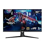 ASUS 4K ゲーミングモニター ROG Swift XG32UQ 32インチ/4K/160Hz/HDMI 2.1 DP/IPS/1ms/DisplayHDR 600/量子ドット技術/可変オーバードライブ/PS5/国内正規品