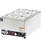Amazon.co.jp: 業務用 電気式 フードウォーマー 湯煎式保温器 ワイドに