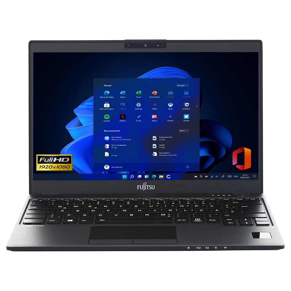 【整備済み品】 富士通 【Win11搭載】極軽極薄FUJITSU LIFEBOOK U937 ■MS Office H&B 2019 / FHD(1920x1080)/Core i5-7300U(2.6GHz)/8GBメモリ/SSD 512GB/We