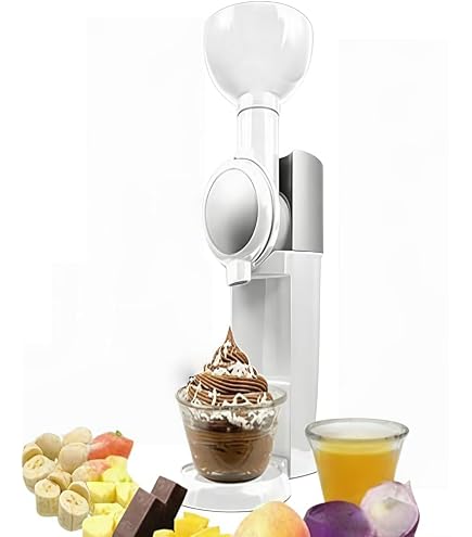 Amazon.co.jp: Doshisha DSC-18BL Electric Soft Cream Maker : Home