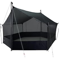 メッシュタープ 330cm x 290cm Amazon | Soomloom4.2Mx4.1Mタープ用メッシュスクリーン高さ1.3M/2.3M