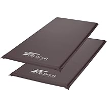 Amazon.co.jp: FIELDOOR 車中泊マット 5cm厚 【Mサイズ/ブラウン