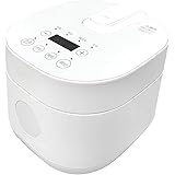 炊飯器 一人暮らし ひとり暮らし 1人暮らし 無洗米 2合 2.0合 新生活 おしゃれ 二人暮らし 2人暮らし 早炊き ミニライスクッカー フッ素内釜 保温 予約 少量炊き 玄米 二合炊き ミニ キッチン家電 炊飯ジャー ホワイト MAXZEN RC