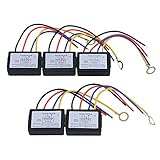 BQLZRブラックDC 6 – 12 V LEDタッチ調光スイッチxd-614センサーランプAccesories安全5個パック