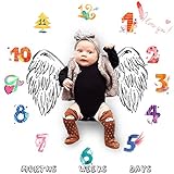 oenbopo ベビー毛布 新生児 写真撮影 小道具 柔らかい 敷物 コットン 可愛い　5パタン可選択　 (06)