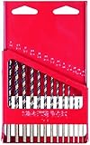 Vermont American 12138 Sidewinder 13 Piece 1/16-Inch to 1/4-Inch Twist Drill Bit Assortment in Metal
