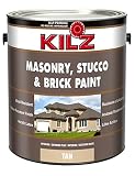 Kilz内部/外部self-priming Masonry、Stuccoとレンガフラットペイント、1ガロン 1 Gallon L341111 1