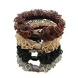 BIANHUAN ヘアゴム リングゴム 大人 大容量 20本 パール ヘアアクセサリー リボン レディース かわいい おしゃれ 髪飾り 髪留め ヘアバンド ヘアピン ヘアクリップ シンプル ゴールド 