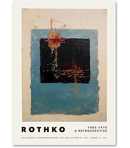 Amazon.co.jp: アートパネル マークロスコ デザイン サイズ フレーム