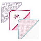 Luvable Friends 3 Piece Hooded Towels, Dragonfly by Luvable Friends [並行輸入品]
