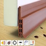 ドア下部ウェザーストリップ、自己粘着防水ドアシールストリップドアドラフトストッパー2 "幅X 39 "長 1