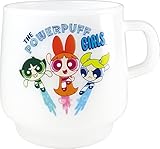 ティーズ ミルキープラカップ パワーパフガールズ ブルー 260ml PW-5535164BL