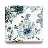 【B'stile】水彩画のような淡い色合いのタイル「AGATA - アガタ (デザインタイプ)」（陶器質｜107mm角｜屋内壁用）1枚