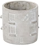 丸和貿易 植木鉢 メゾンタウン ラウンドポット L 400683702