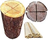 No45薪 スウェーデントーチ(４等分） 直径 約15~20cm前後 【産地】長野県