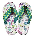 Hatley ハットレイ キッズ女の子 ビーチサンダル M(18cm) マルチカラー 上部:80%ポリエステル20%ナイロン、底材:100%EVA樹脂 FF1INBU018