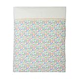 お昼寝布団用掛カバー 《KIKI》【約90c×110c】【日本製】【全2色】 (サックス)