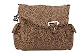Kalencom Ozz Dainty Water Repellant Diaper Bag, Coffee by Kalencom
