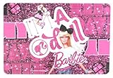 バービー Barbie　ランチョンマット　グリッター6971【プレイスマット　インポート　輸入　キッズ　グッズ】