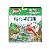 Melissa & Doug On the Go Water Wow! 再利用可能 ウォーターリービール デラックス アクティビティパッド - アニマルアンチックス