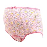 犬印 INUJIRUSHI フラワープリント産褥ショーツ(PI-ピンク、L-LL)