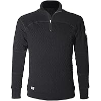 Amazon | [ひだまり] 紳士用 エベレスト 長袖ハイネックシャツ