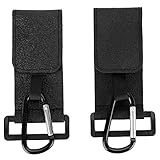 ベビーカー フック2本 クリップ おしゃれ 荷物かけ 荷物フック ベビーカーアクセサリー