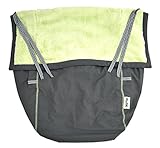 ロスク【日本正規代理店】 ベビーカー 抱っこひも キャリアー パウチ グリーン×グレー ROSK-WPCH04P