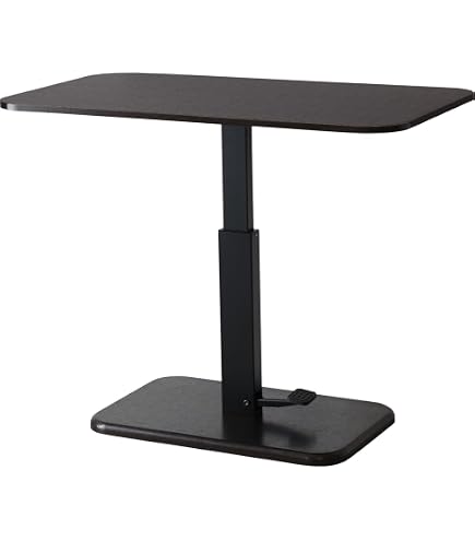 Amazon｜MOTTI Solo3 電動式昇降テーブル ダークグレー天板 ‎幅60cm x