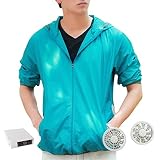 空調服 作業服 ブルゾン　空調服　5サイズ選択可(2017年新型ファン・電池ボックス［空調服基本セット］） (165)