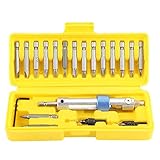 20 PCSドリルビットマルチドライバーセットキット　大工ビットセット　更新バージョン