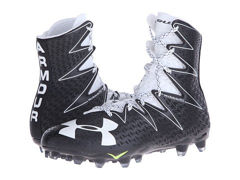 (アンダーアーマー) UNDER ARMOUR メンズフットボール・アメフトシューズ・靴 UA Highlight MC Black/White 9 27cm D - Medium [並行輸入品]