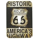 Historic Route 66 America Highway Wall Light Switch Cover [並行輸入品]