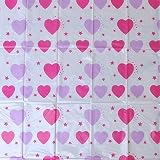 Baby Girls' Hearts Pattern No Mess Easy Clean Floor Mat by TeddyT's