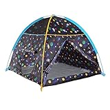Pacific Play Tents Galaxy Dome Tent with Glow In Dark Stars Playhouse [並行輸入品]