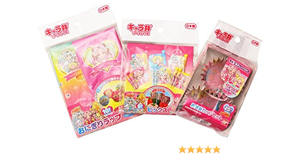 Amazon トルネ 日本製 お弁当グッズ Hugっとプリキュア お弁当セット 3種セット 弁当デコレーション用品 オンライン通販