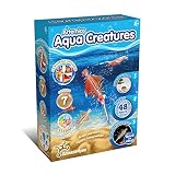 Science4you アルテミアス アクアクアクアリーティ(トリオプスファミリー) - 子供用水生ドラゴンキット 海の生き物水族館 + アクアモンキードラゴンの卵付き エコシステム おもちゃ ギフト 対象年齢6歳 7歳 8歳 9歳以上