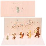 サンリオ バースデーカード 楽隊行進 グリーティングカード 海外輸送可 BD234-4 SANRIO 102351