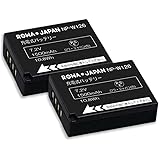 ロワジャパン FUJIFILM対応 X100VI X100V 用 NP-W126 NP-W126S 互換 バッテリー 2個セット 【PSE基準検品】 残量表示 純正充電器対応
