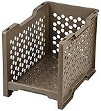 パール金属 デコレ スタッキング ラック スリムS ブラウン HB-815