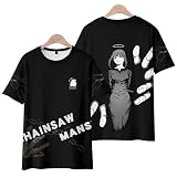 チェンソーマン Tシャツ 半袖 コスプレ衣装 トップス パワー インナーシャツ power 血の悪魔 デンジ ポチタ かわいい カジュアル スポーツシャツ スウェットシャツ 上着 変装 ゆったり 丸首 綿 肌着 軽い 柔らかい 快適 通勤通学 贈り物 人気 アニメ 漫画 萌えグッズ 男女兼用