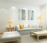 壁紙 ヨーロッパの植毛不織布の壁紙寝室のリビングルームの壁紙背景壁紙（0.53m * 10m） ( Color : 1 )