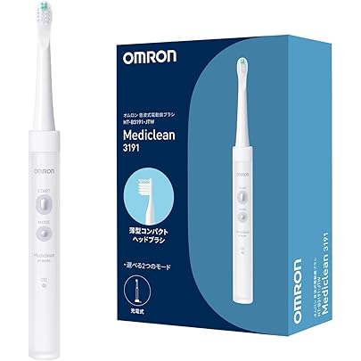 Amazon.co.jp: オムロン 電動歯ブラシ（ホワイト）OMRON 音波式 HT