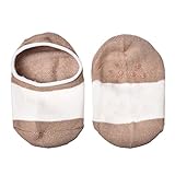 ベビーコットンアンチスキッドソックスストレッチフロアソックスブラウンスリップ0-2 歳